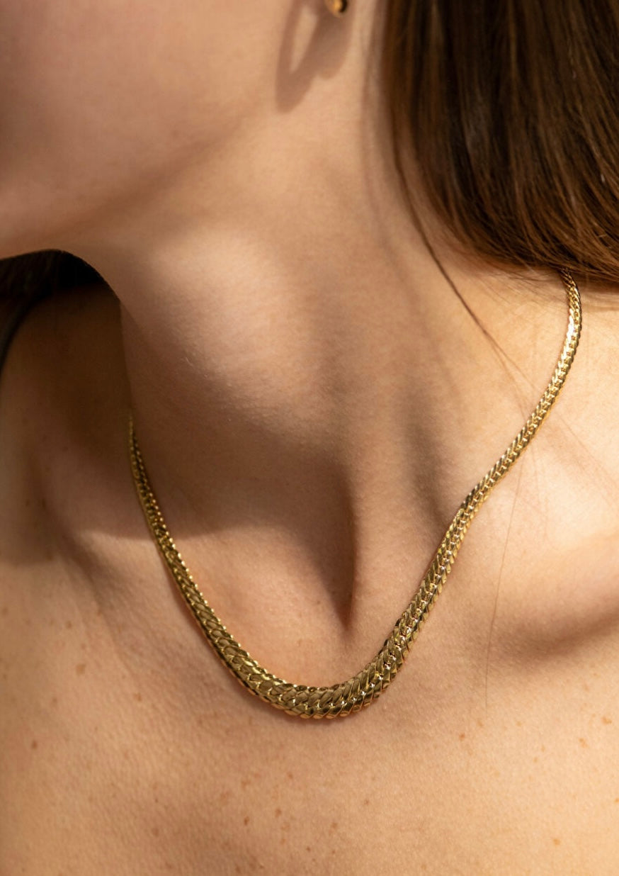 Vintage Roll Necklace