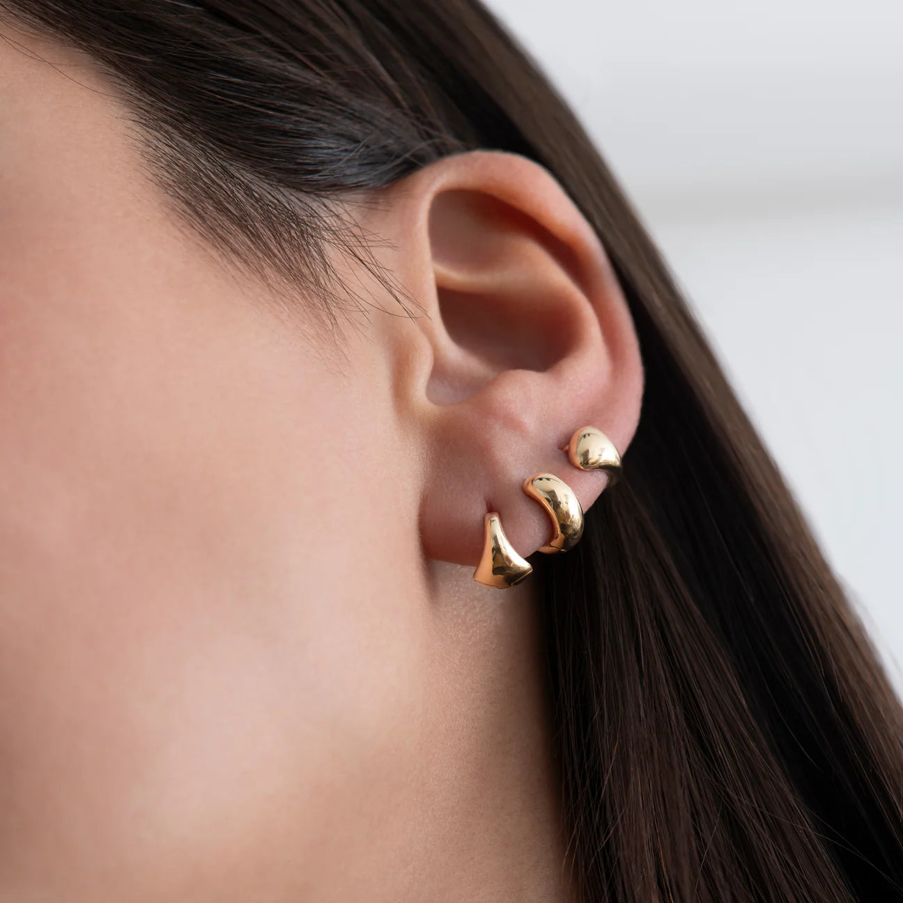 Set of 3 Pairs of Earrings